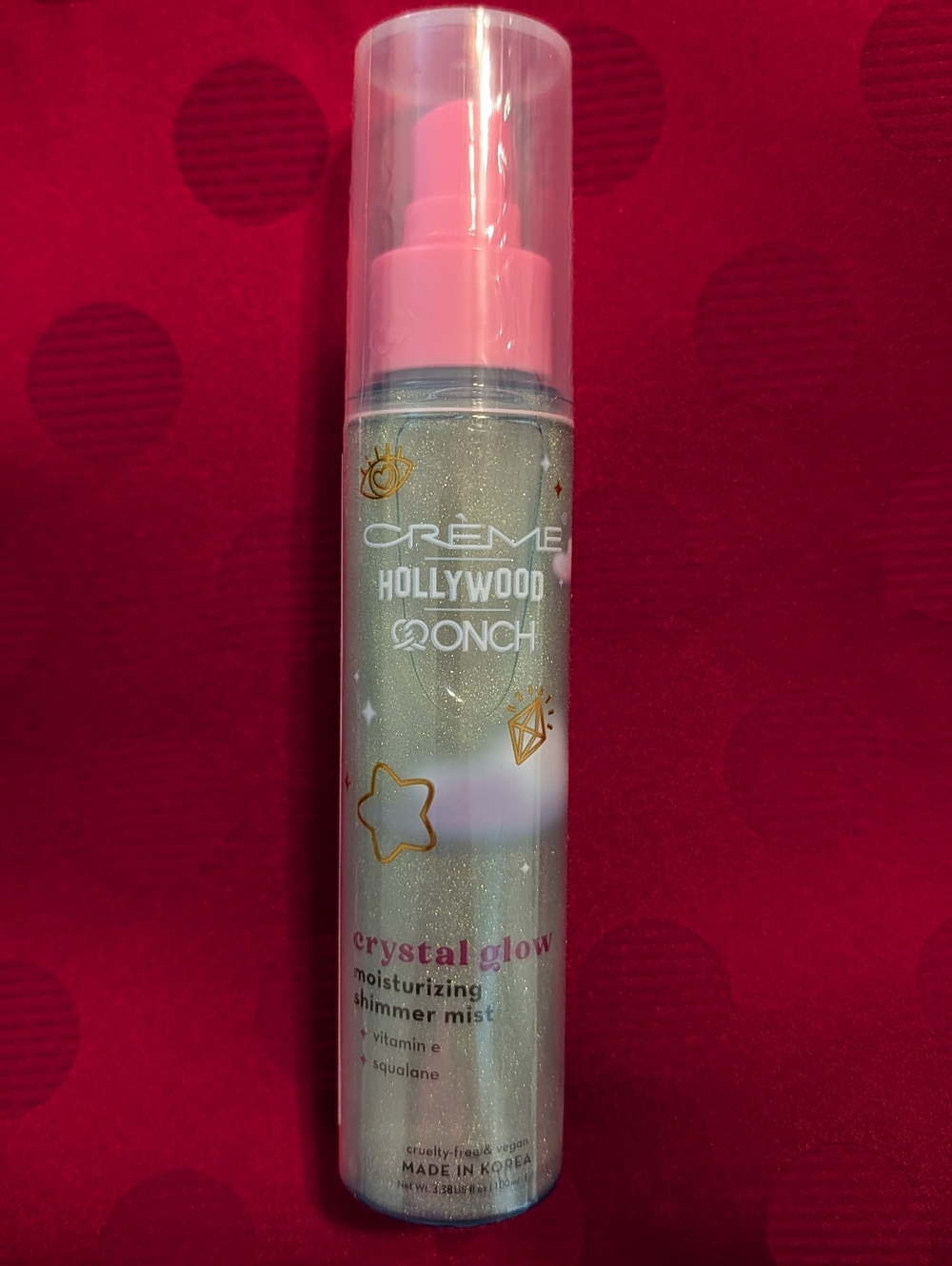 The Crème Shop x ONCH x HOLLYWOOD Crystal Glow Moisturizering Shimmer Mist 🆕